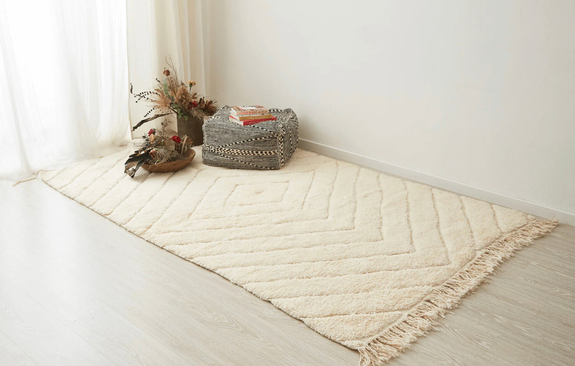 Beni Ourain rug, 2.6 x 1.5 meters